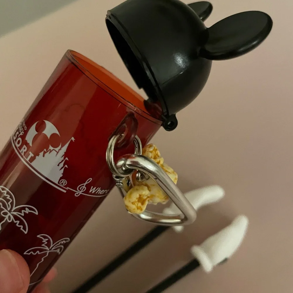 Tokyo Disney Popcorn Catcher Key Chain - Picture 4 of 8